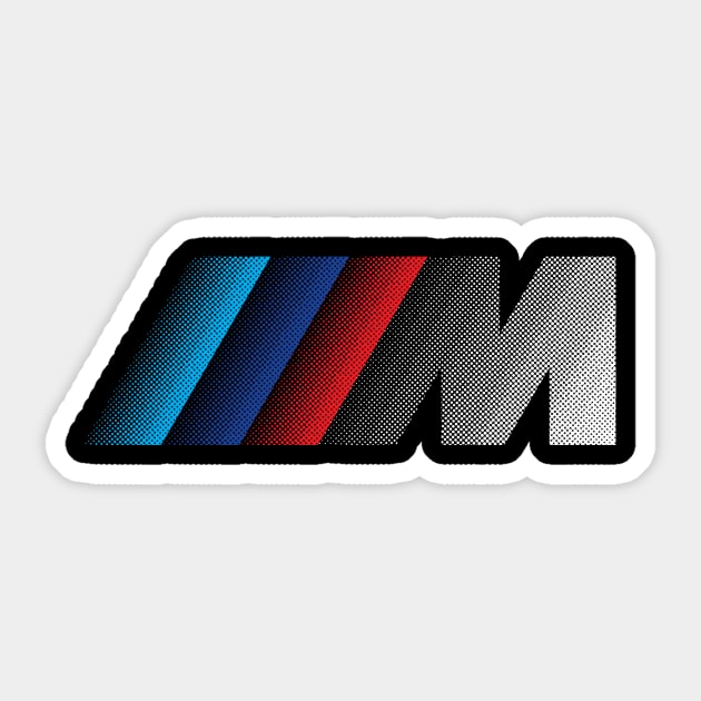 M performance Sticker by MattDesignOne